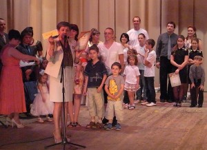 3 место - семья Моор. Октябрьский район