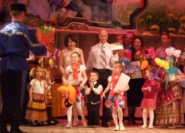 1 место - семья Тарасик. Московский район