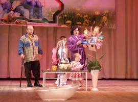 Визитка семьи Загорец. Октябрьский район