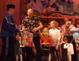 Моменты награждения