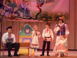 ЧАСТУШКИ семьи Загорец. Октябрьский район