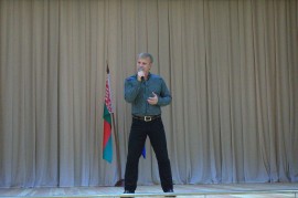 Солист оркестра Минской милиции Сергей Кудречев