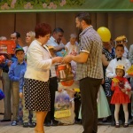 Вручение подарков от МГО ОО БАМР семье Логвиновых