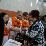 Награждение за 1 место семьи Шумских из Советского района