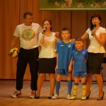 Творческо-спортивное выступление семьи Лобач, Фрунзенский район