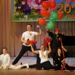 Творческо-спортивное выступление семьи Трикоза, Московский район