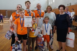 1 место - семья Шумских, Советский р-н